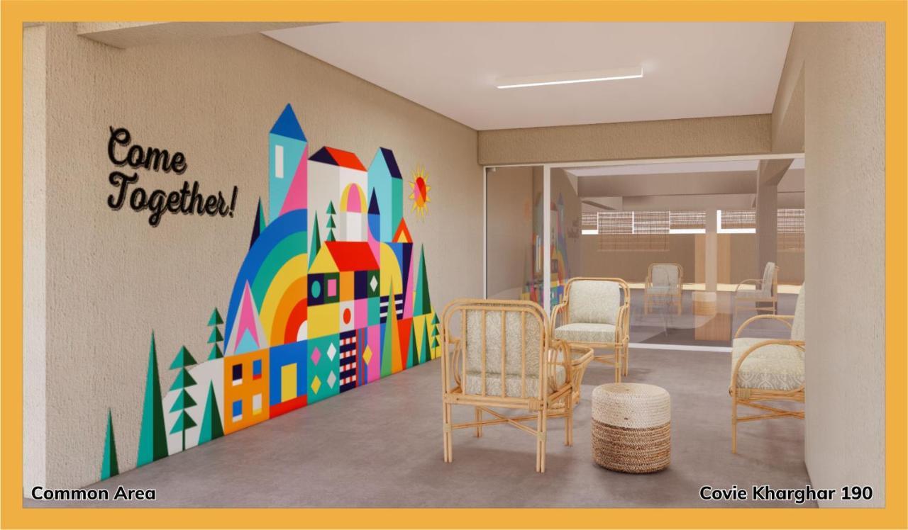 Covie Kharghar 200 Hostel Navi Mumbai Ngoại thất bức ảnh