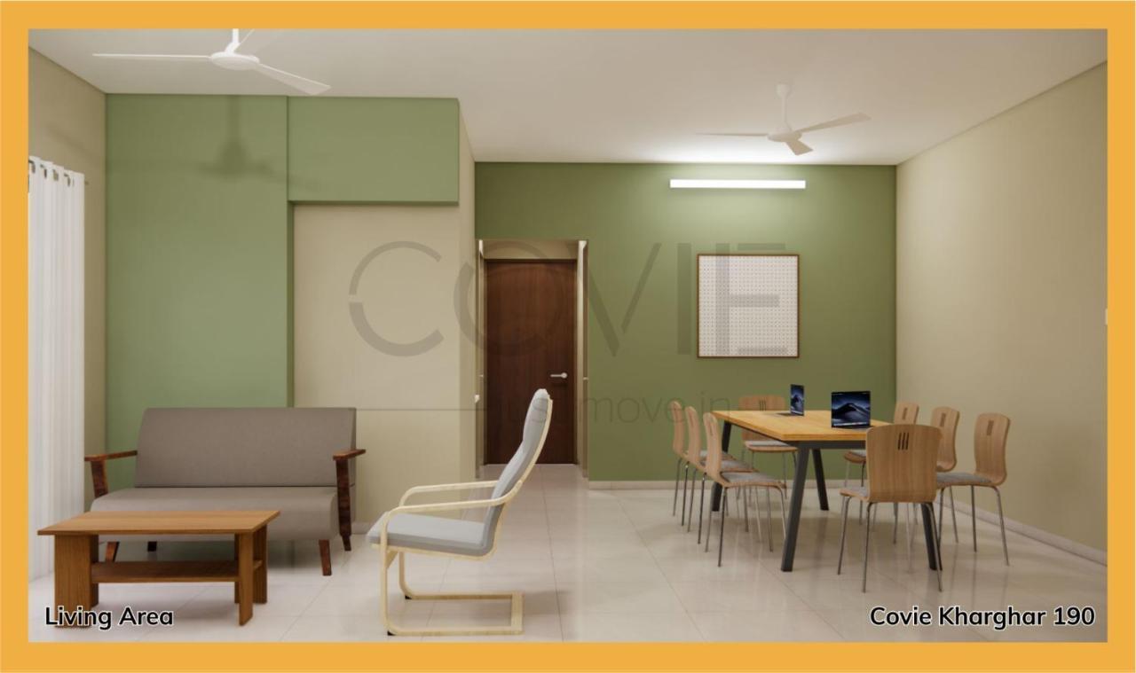 Covie Kharghar 200 Hostel Navi Mumbai Ngoại thất bức ảnh